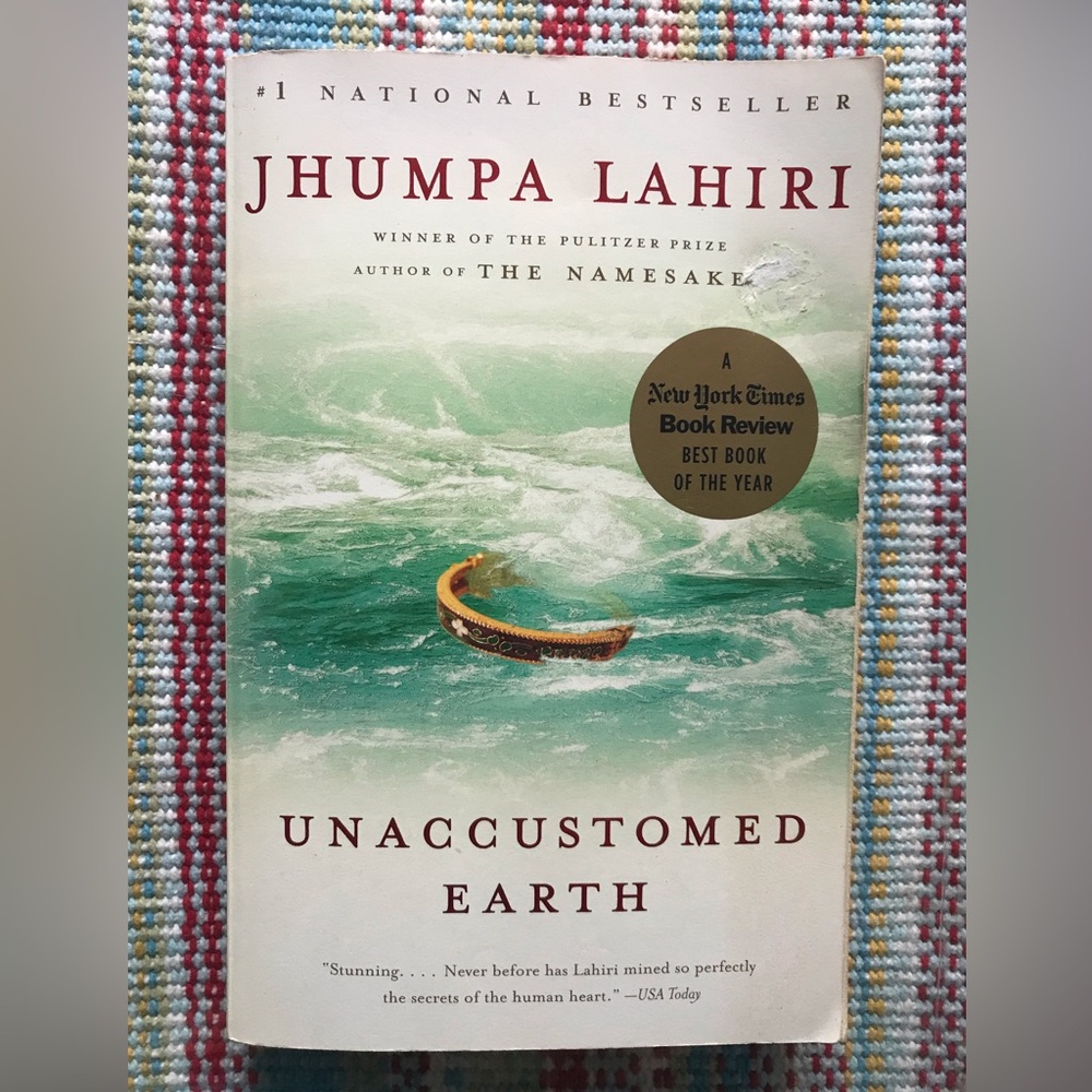 🖤5 for $20 - Unaccustomed Earth by Jhumpa Lahiri 2008 Paperback